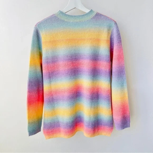 Hyacinth house candy crew neck sweater, pink/blue/orange, Size S E25 - Picture 5 of 10